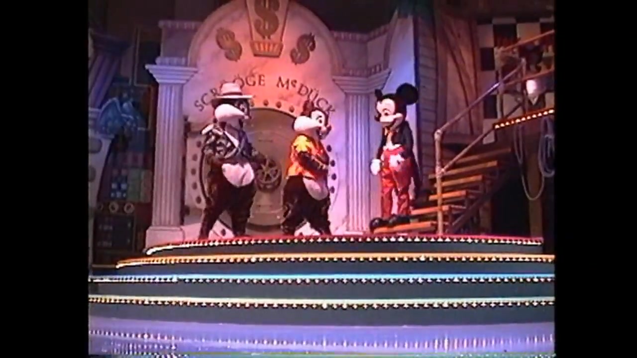 Mickey Mouse at Walt Disney World's Starland in 1991