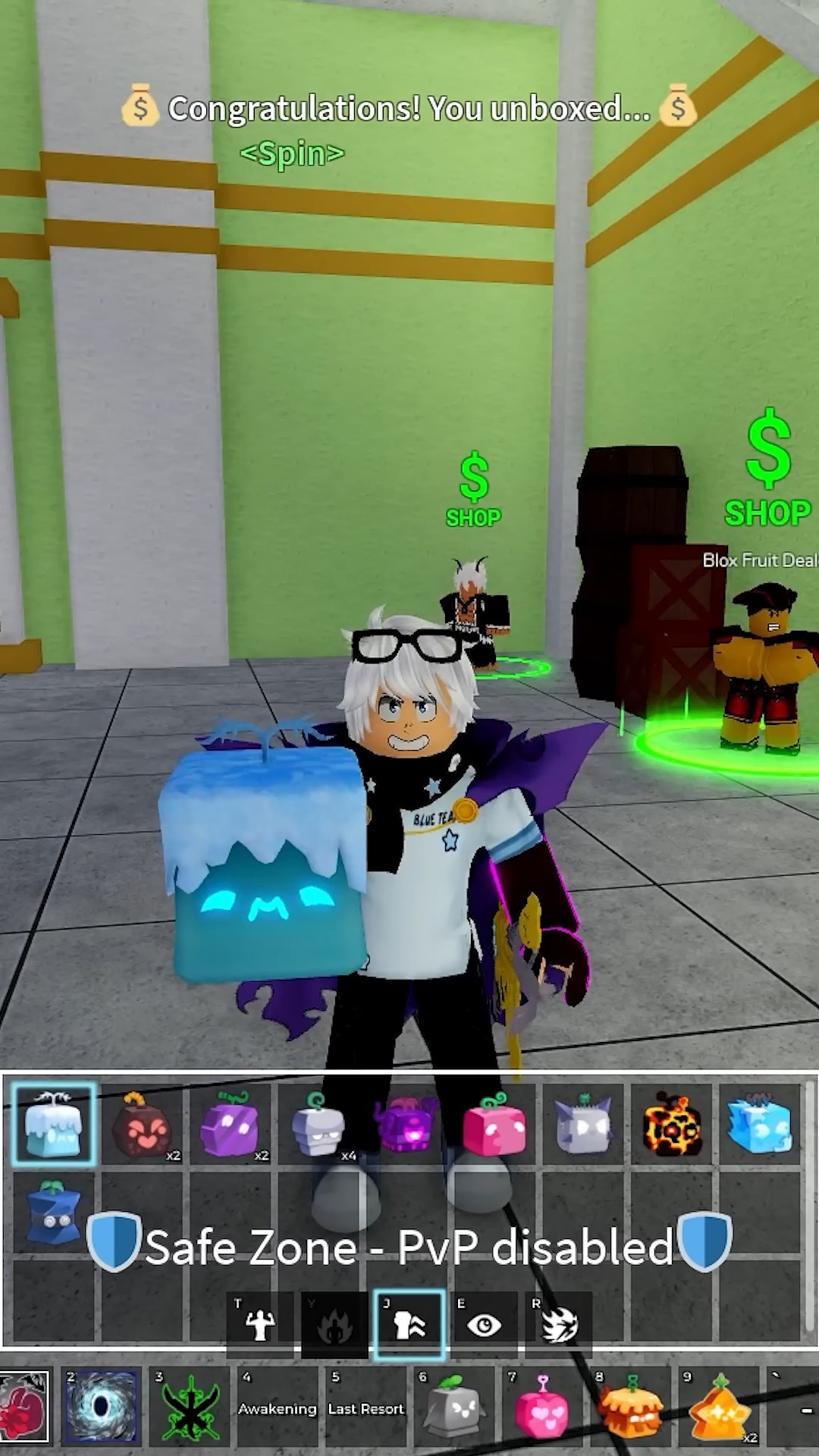 Rolling 20 DEVIL FRUIT In Under 1 Minute! Blox Fruits #bloxfruits