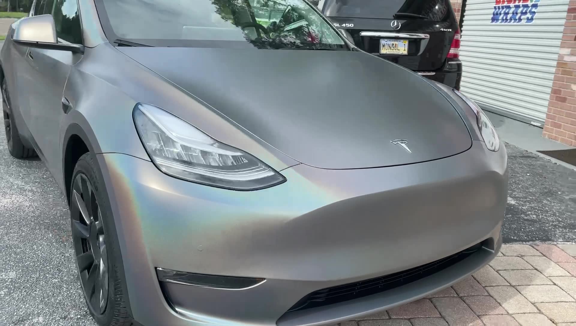 Wrapped my Y in 3M Matte Charcoal Metallic. Came out clean