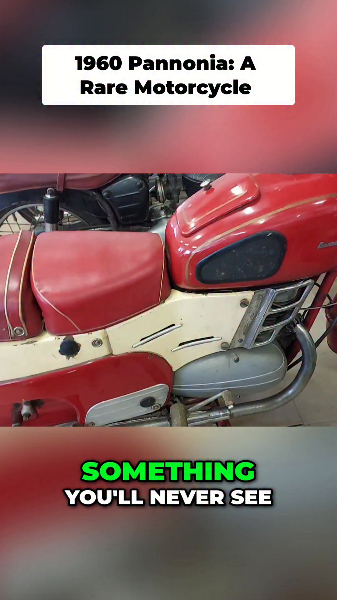 パニーコ　ナポリ Hungarian Pannonia motorcycle! The body design and closed