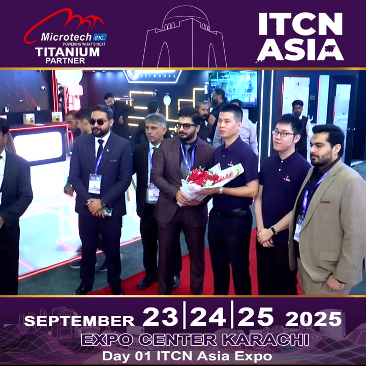 Aman Arabi (Managing Director Microtech) Express His Reviews On Day 01 ...