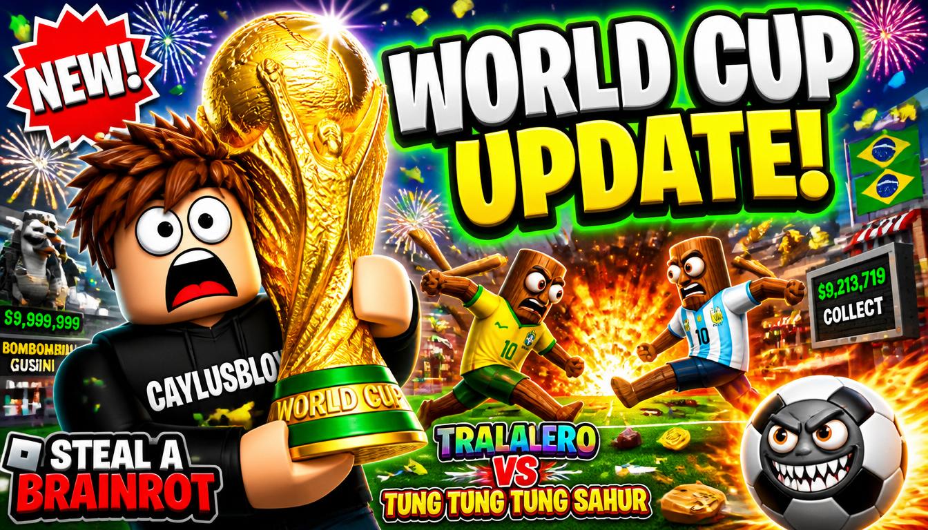 WORLD CUP UPDATE in Steal a Brainrot.. #RobloxPH #StealABrainrot