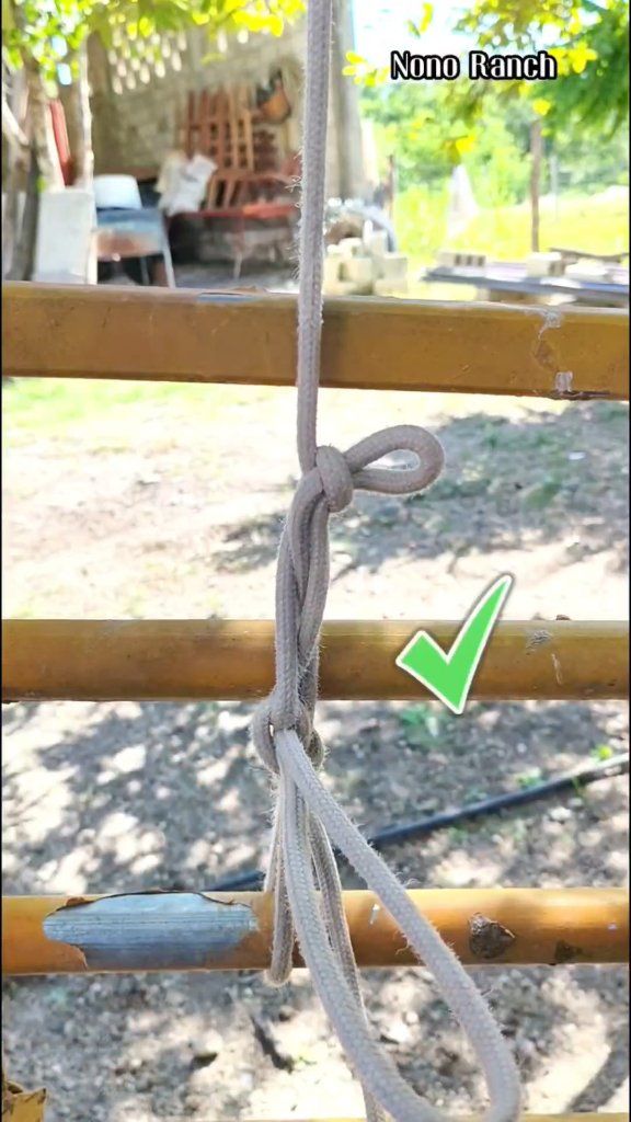 Nudo de trailero sencillo resistente y ejerce muchísima fuerza 😉💯 # ...