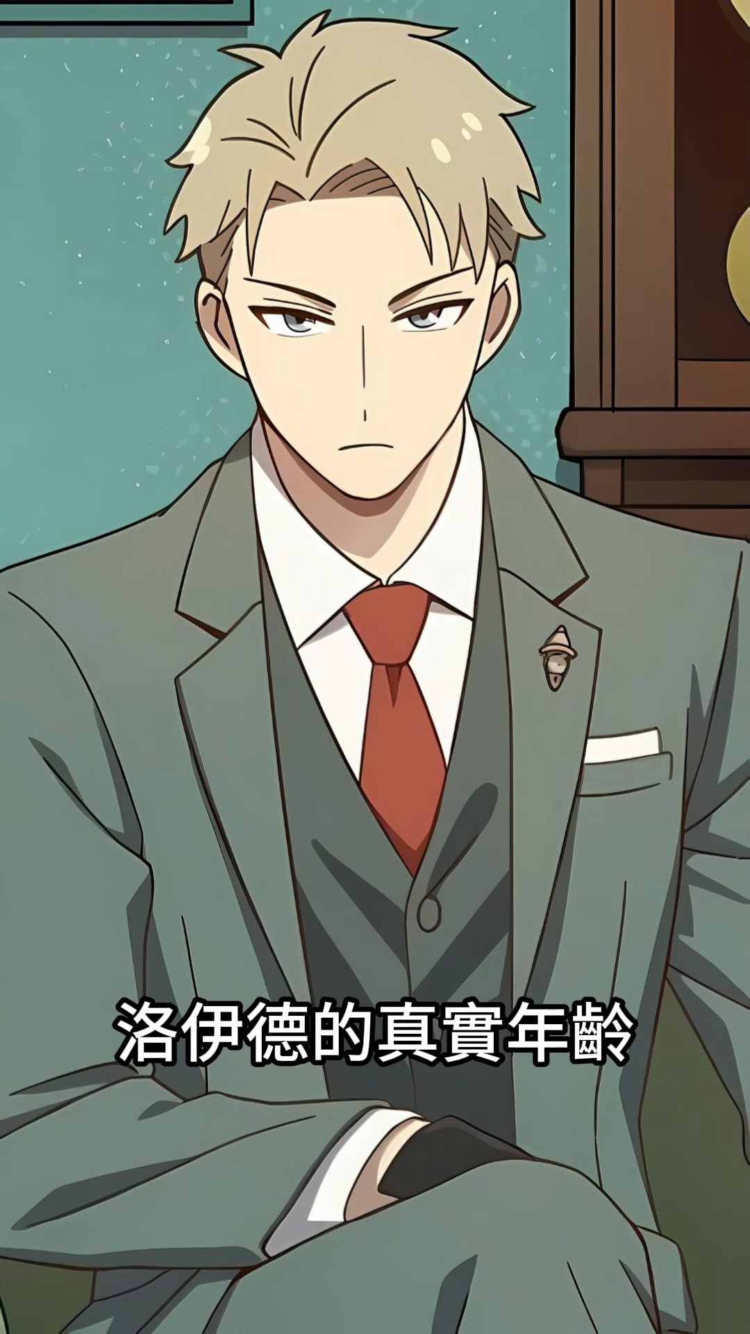 粉絲們似乎終於找出了《間諜家家酒》中洛伊德的真實年齡！ #spyxfamily #間諜家家酒 | 無臉 | Facebook