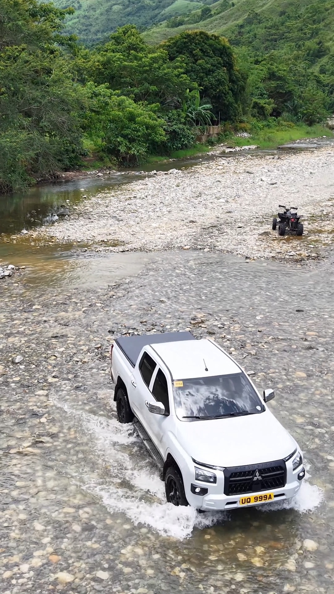 Tawid Ilog sa Tanay Rizal Drone footage | Field & Stream Campsite #fyp ...