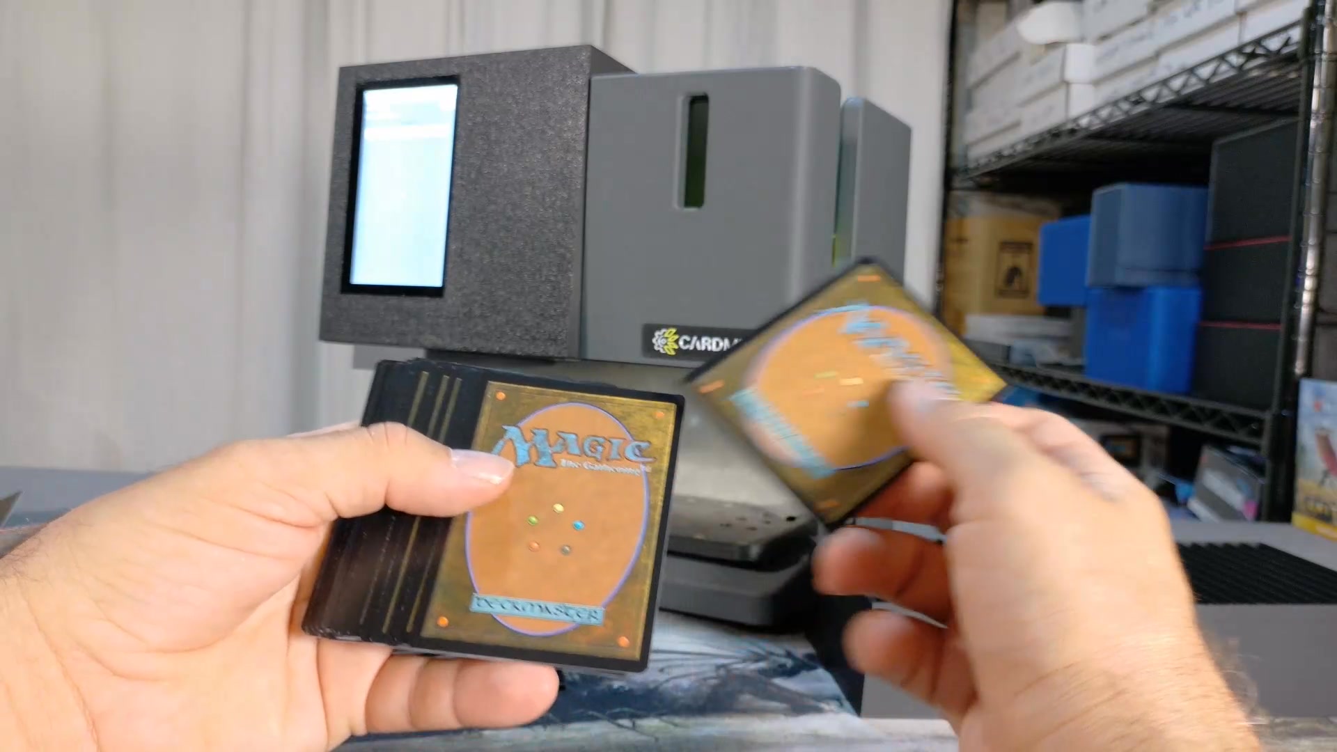 mtg card sorting machine Scanner Pro for Trading Cards  & TCG Card Scanner Stand ~~~~ The March of the Machine Bundle contains 8 March of the Machine Set Boostersthe best boosters to open just for funplus accessories Meet Our Newest Employee: The