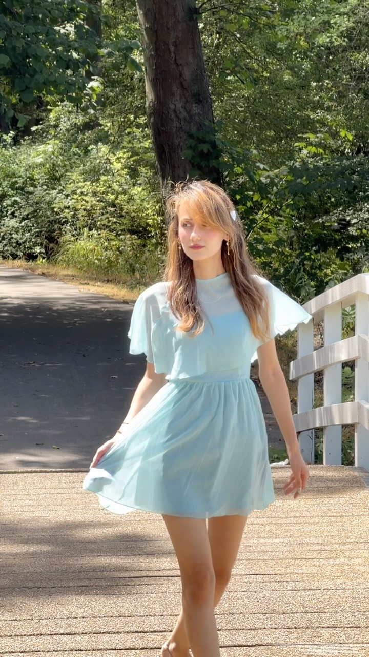 Feels like I’m daydreaming in this paradise blue dress from @rihoas_official 🩵✨, #bluedress #rihoas #summeroutfits #softgirlera #pintrestinspired | Rihoas