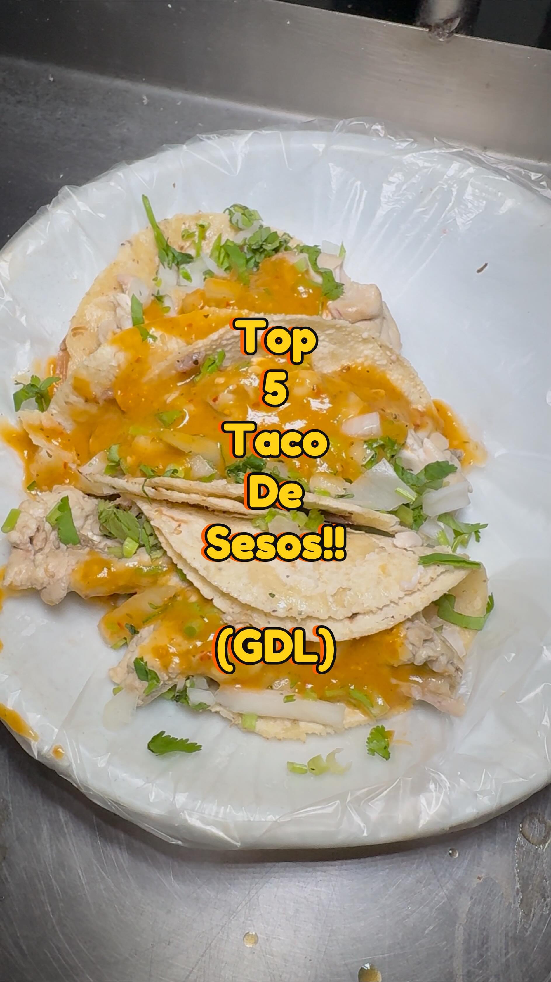 Estos son mis 5 tacos de sesos favoritos!! 🧠 🌮 Súper tacos Rafa se ...