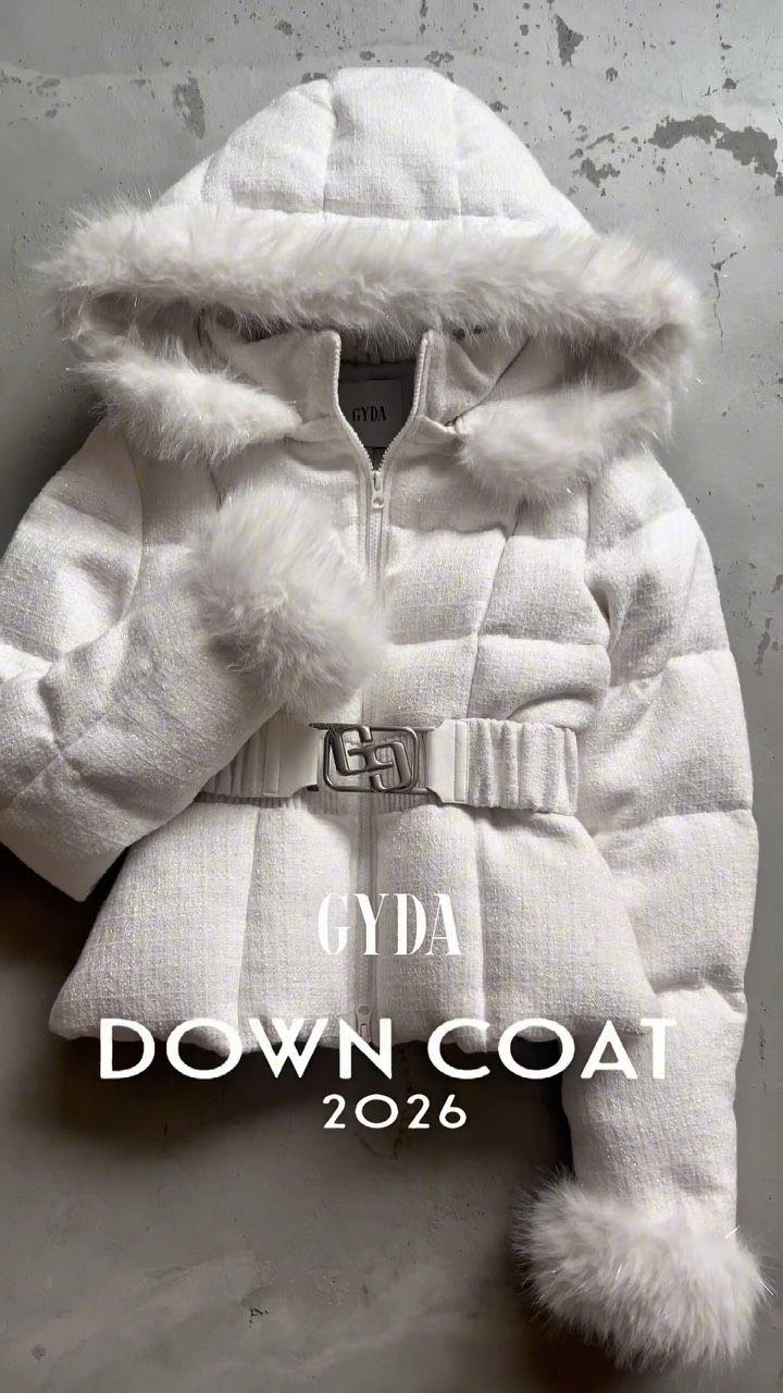 Day GROLY白ダウン2026年モデル 2026 DOWN COAT 】 ついに予約開始！ GYDAの新作ダウンコートをcheck