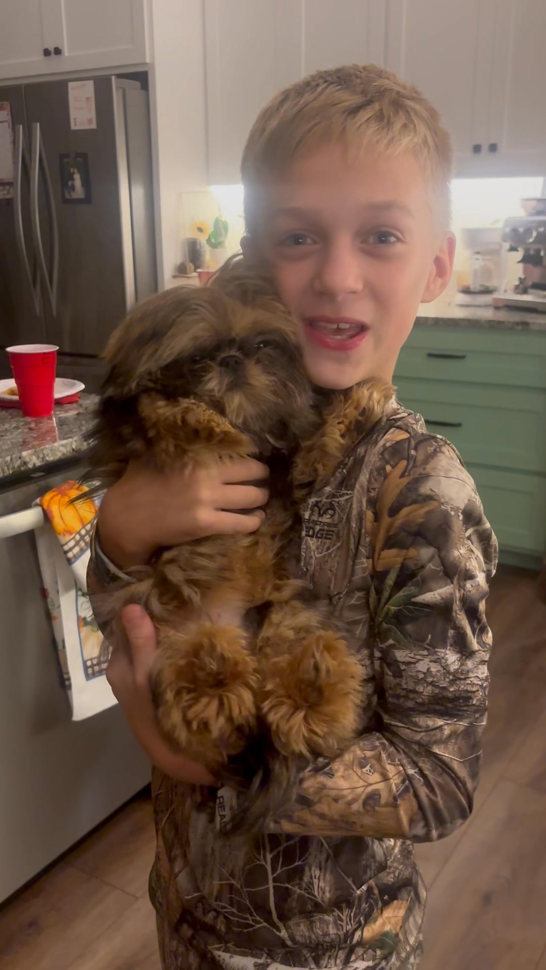 Potato and Andrew ️ I don’t think you can separate a boy and his dog ...