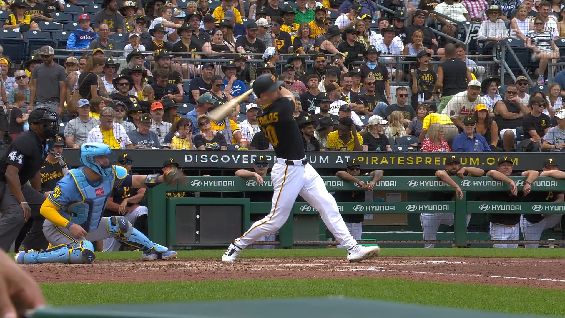 Stop us if you've heard this one before Gonzalez drives in