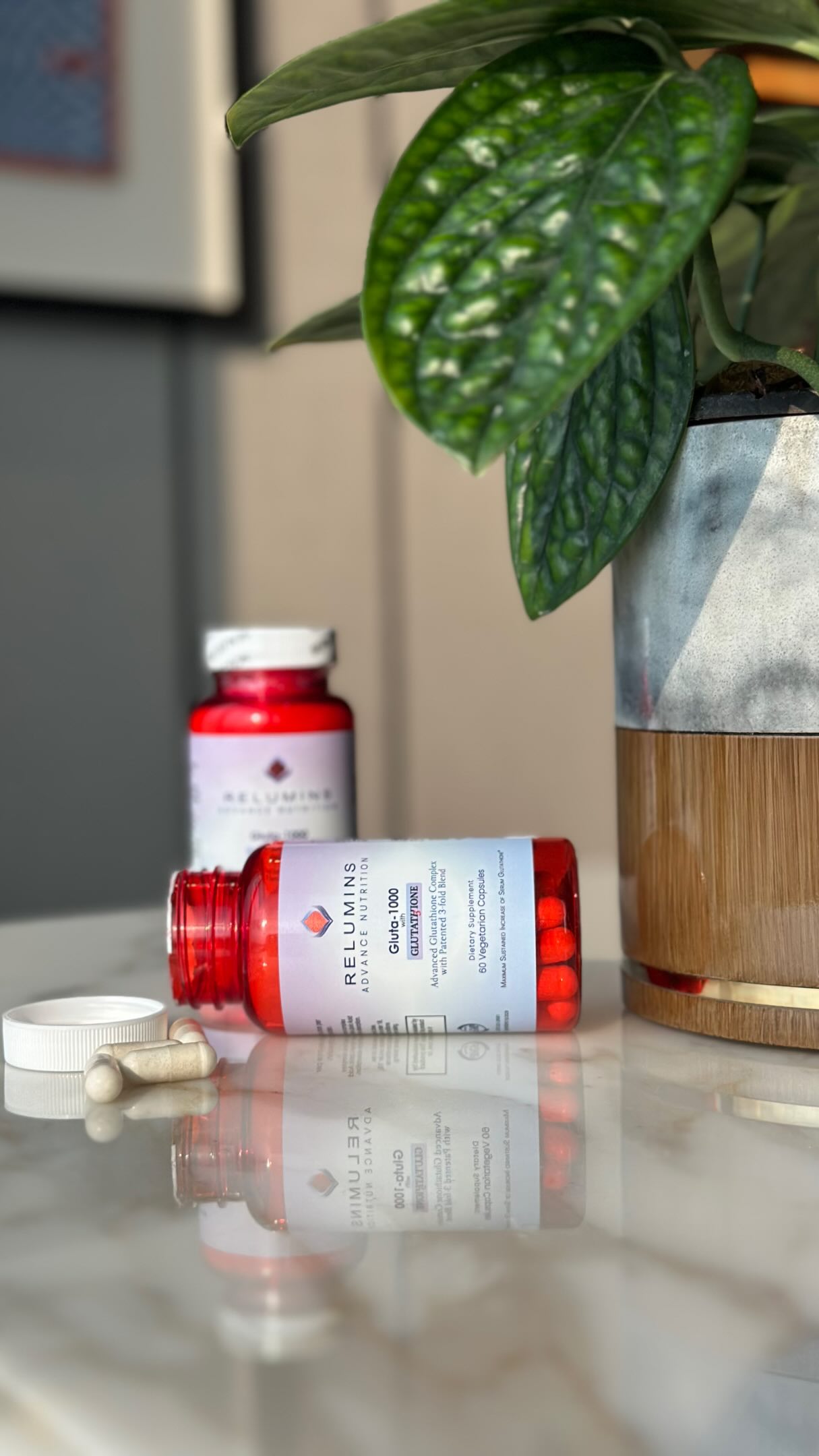 authentic relumins advanced glutathione Glow brighter than the holiday lights ✨💖 Capsules help brighten, smooth, and protect your skin from within— giving you that flawless, photo-ready glow at every Christma Science Note: Lysosome DOJINDO
