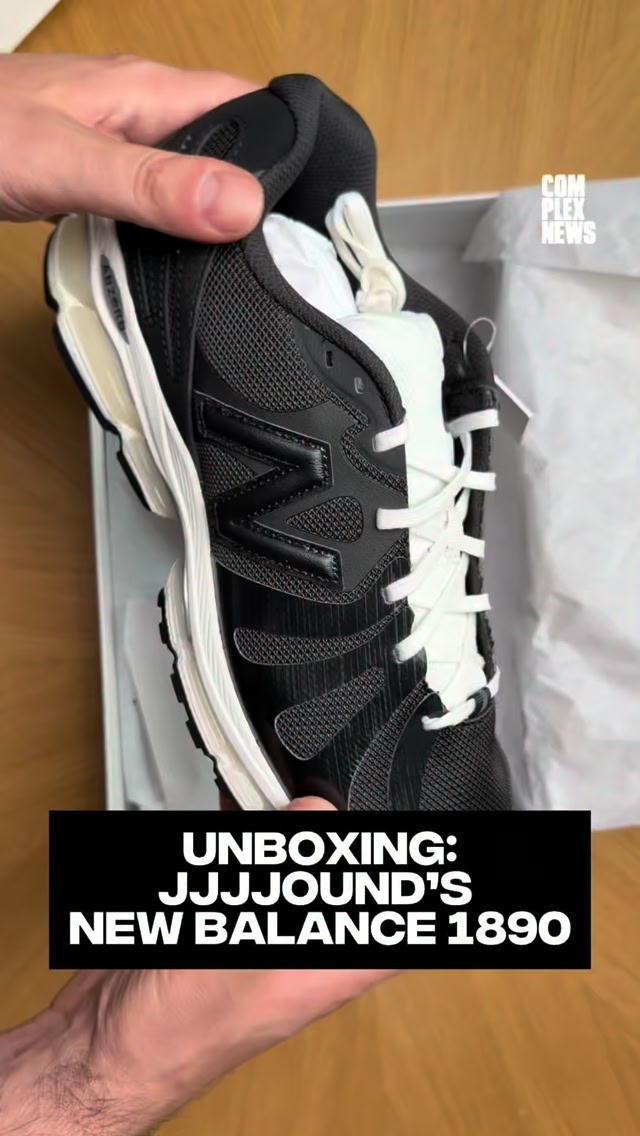 We got a closer look at @jjjjound's latest New Balance 1890 collab