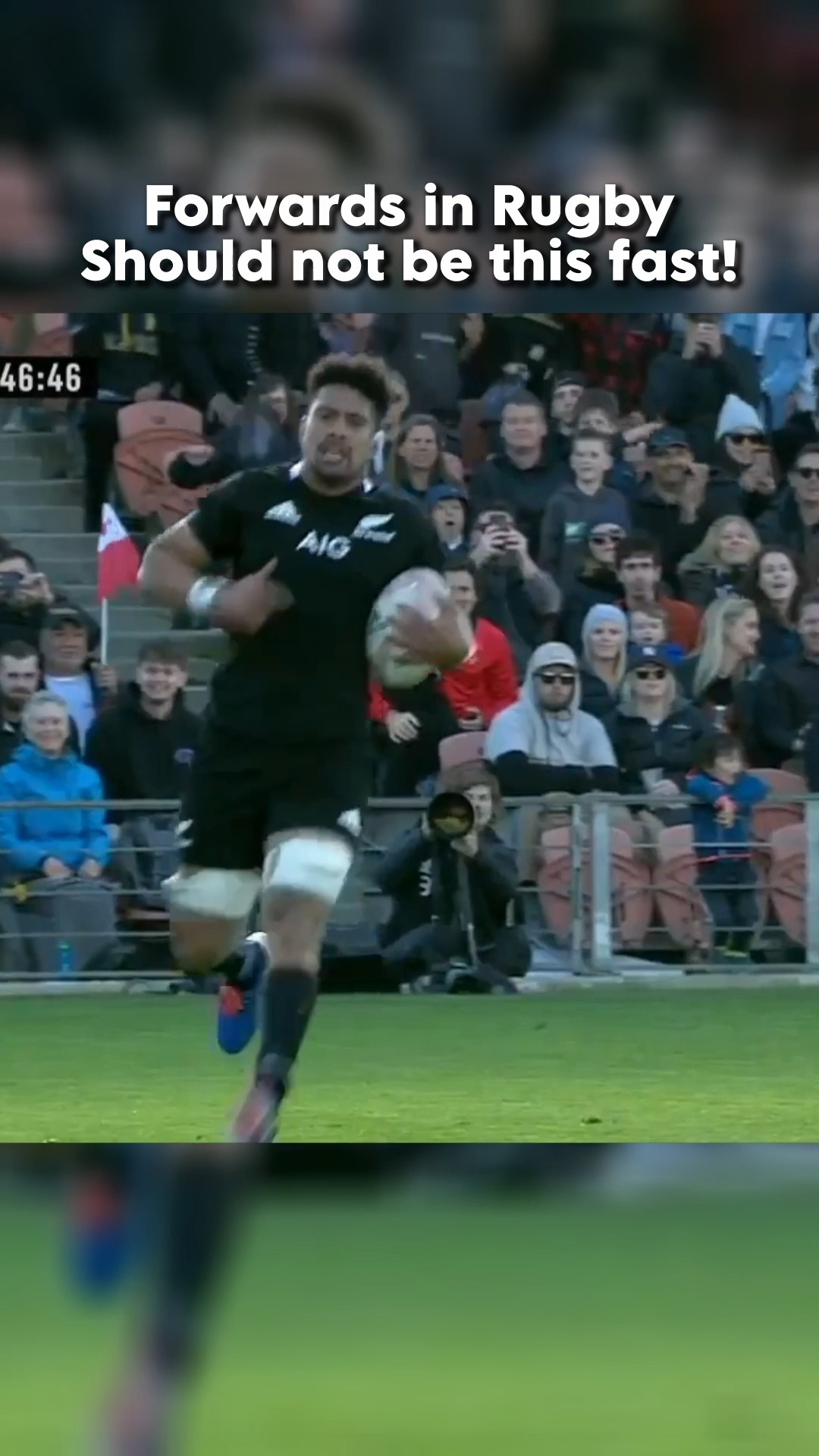 Forwards in Rugby shouldn't be this fast! | Andrew Forde | Facebook