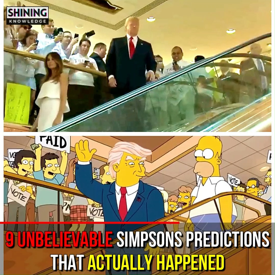 9 Unbelievable Simpsons Predictions That Actually Happened | Shining ...