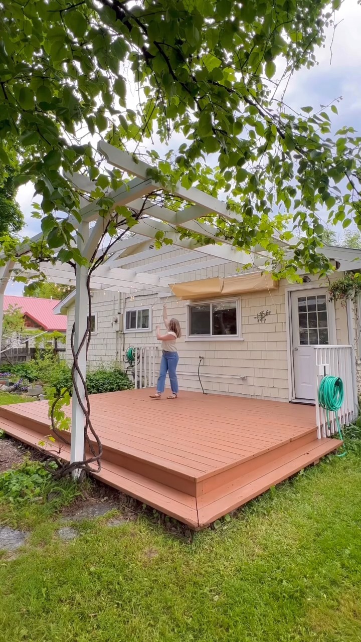 Part 3 of my Grandma’s Deck Makeover #diy #makeover #transformation ...