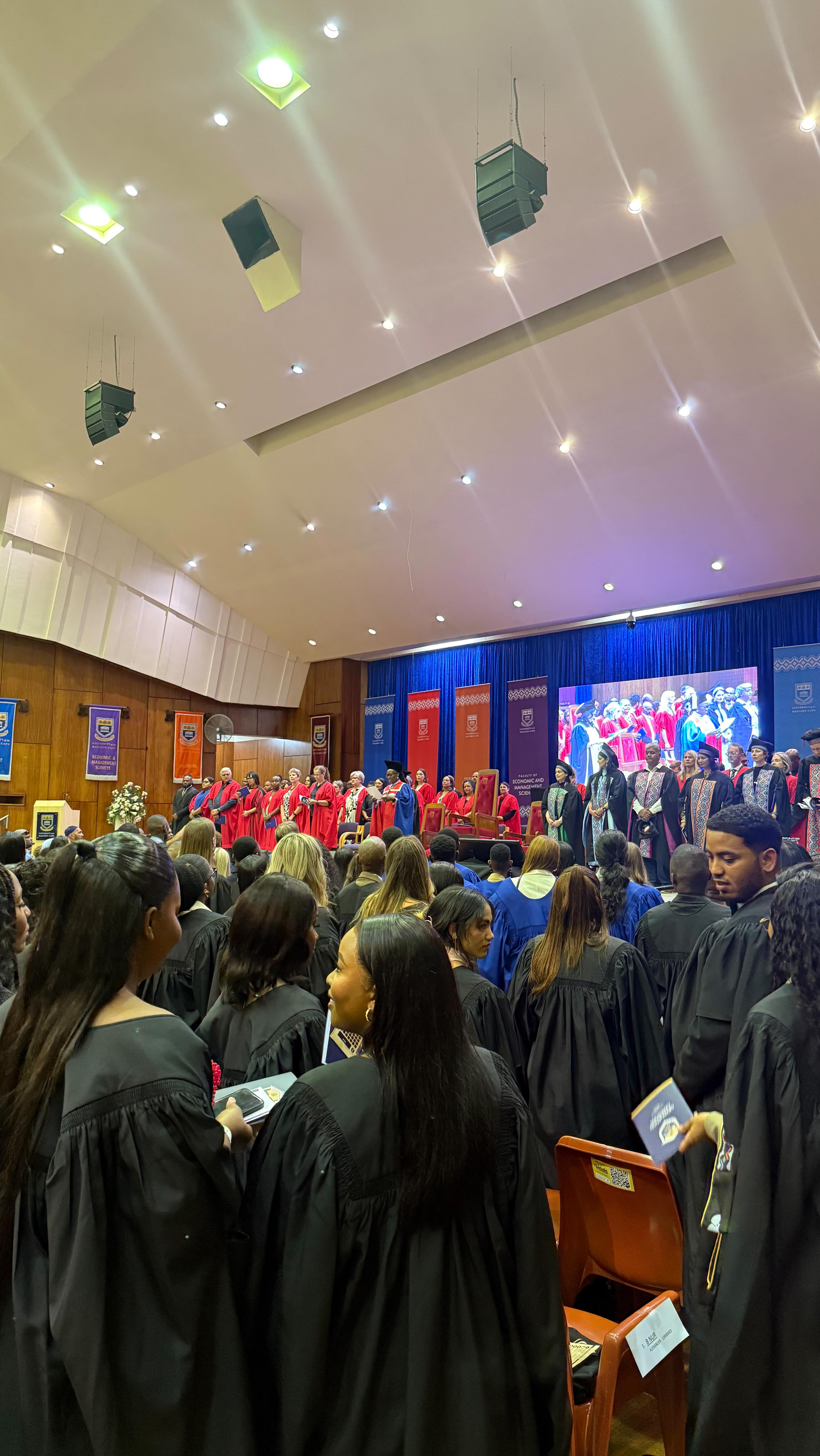 Nothing beats the procession walking into the graduation hall, a moment ...