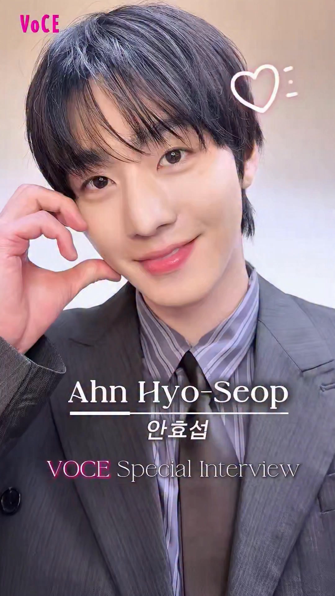 Ahn Hyo Seop fan sign event in Japan #repost vocemagazine