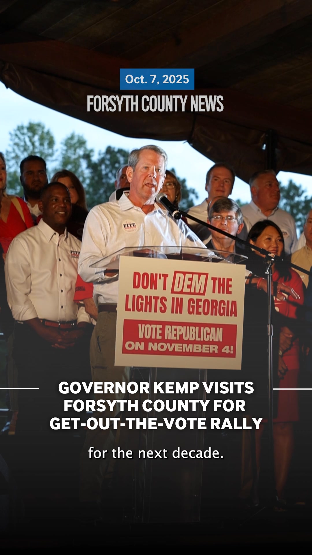 Hundreds gathered Tuesday at Reid Barn for a Republican rally to back ...