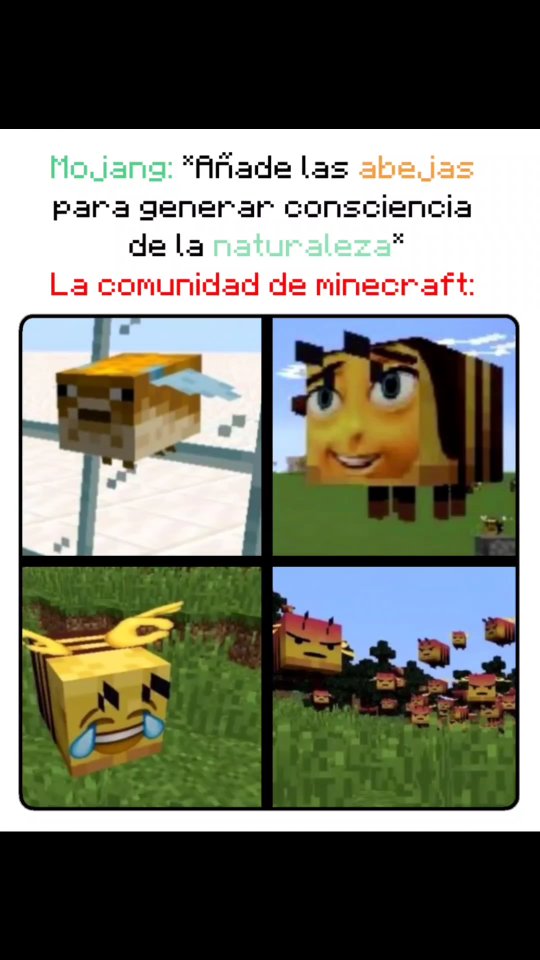 Wtf con la 1ra abeja ...