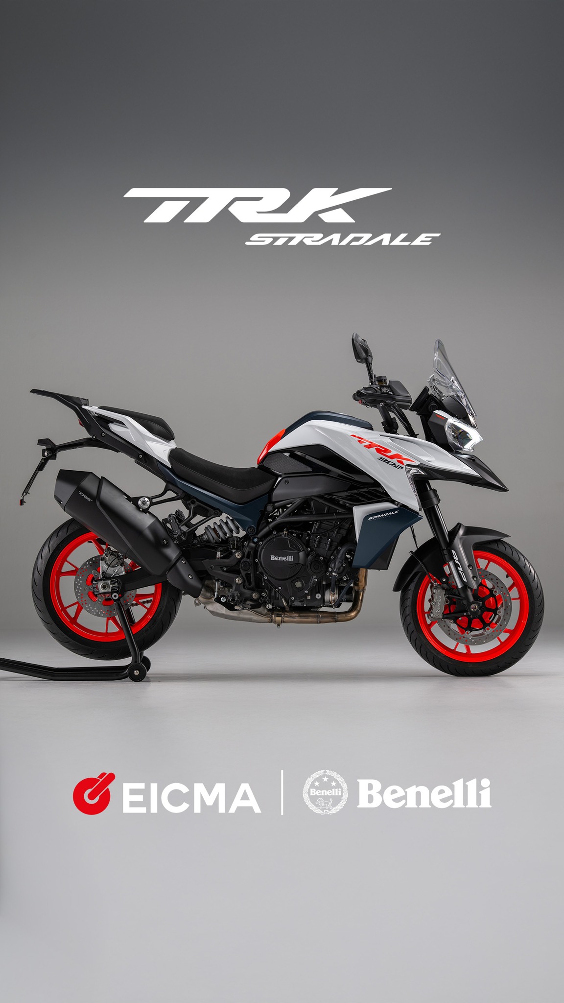 A Benelli TRK 902 Stradale, derivada da plataforma Xplorer, é uma ...