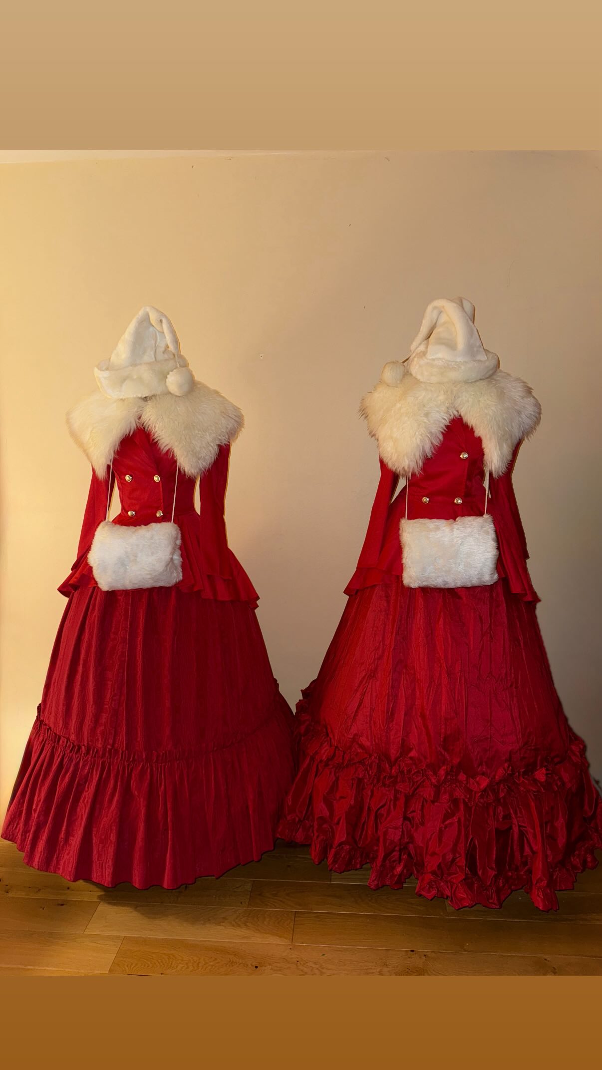 red and white christmas dress Girls' Velvet Tutu making it perfect for all How I Made My White