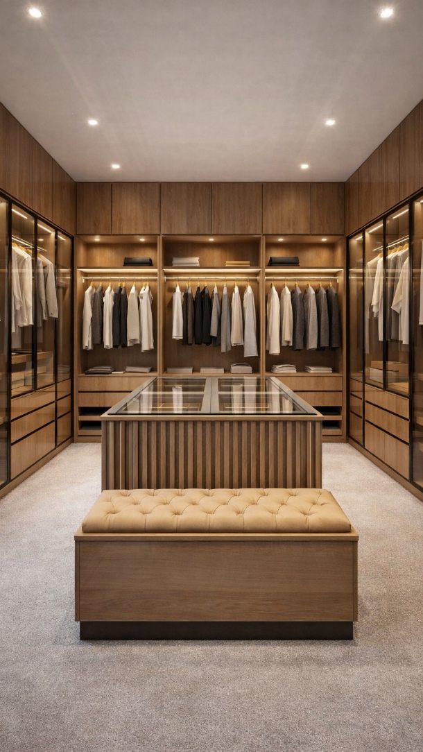 ¿Cómo diseñar un vestidor o walk in closet? En este video te muestro ...