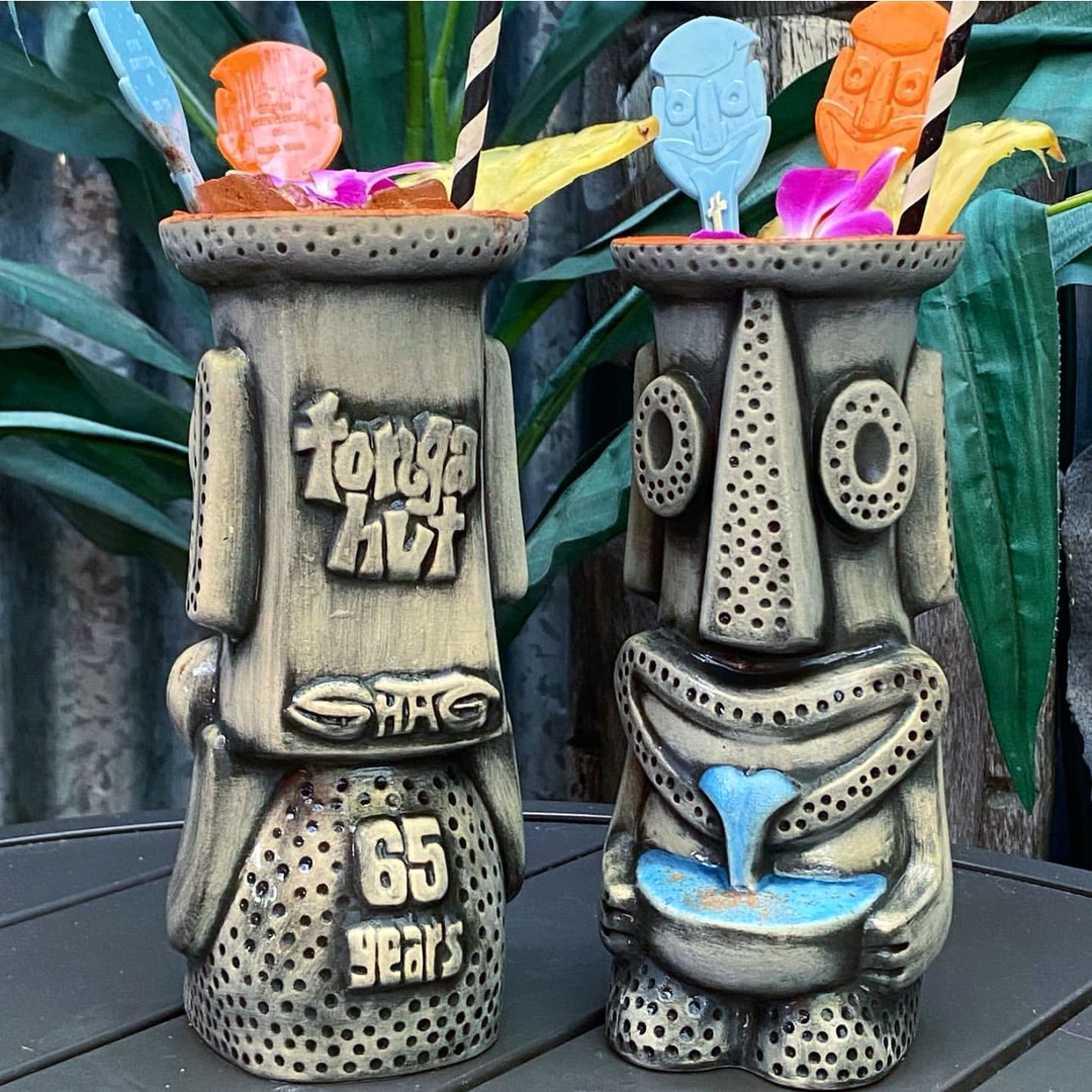 Mr. Tiki Head at Shag's Pad