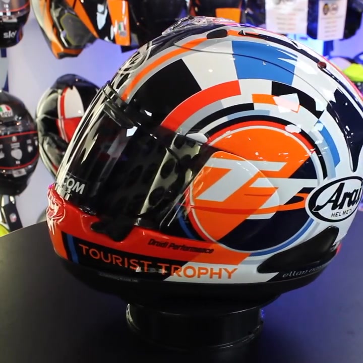 Arai RX-7V EVO IOM TT 2025 Helmet 🏁 🎯 Limited availability. Don