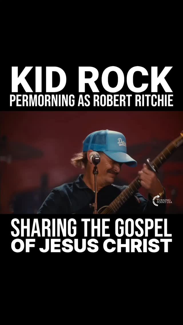 Kid Rock performing as Robert Ritchie, shares the Gospel of Jesus ...