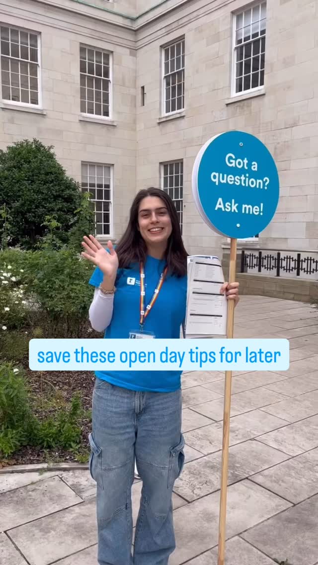6 ways to make the most of an open day 📍go on a campus tour 👋 chat to ...