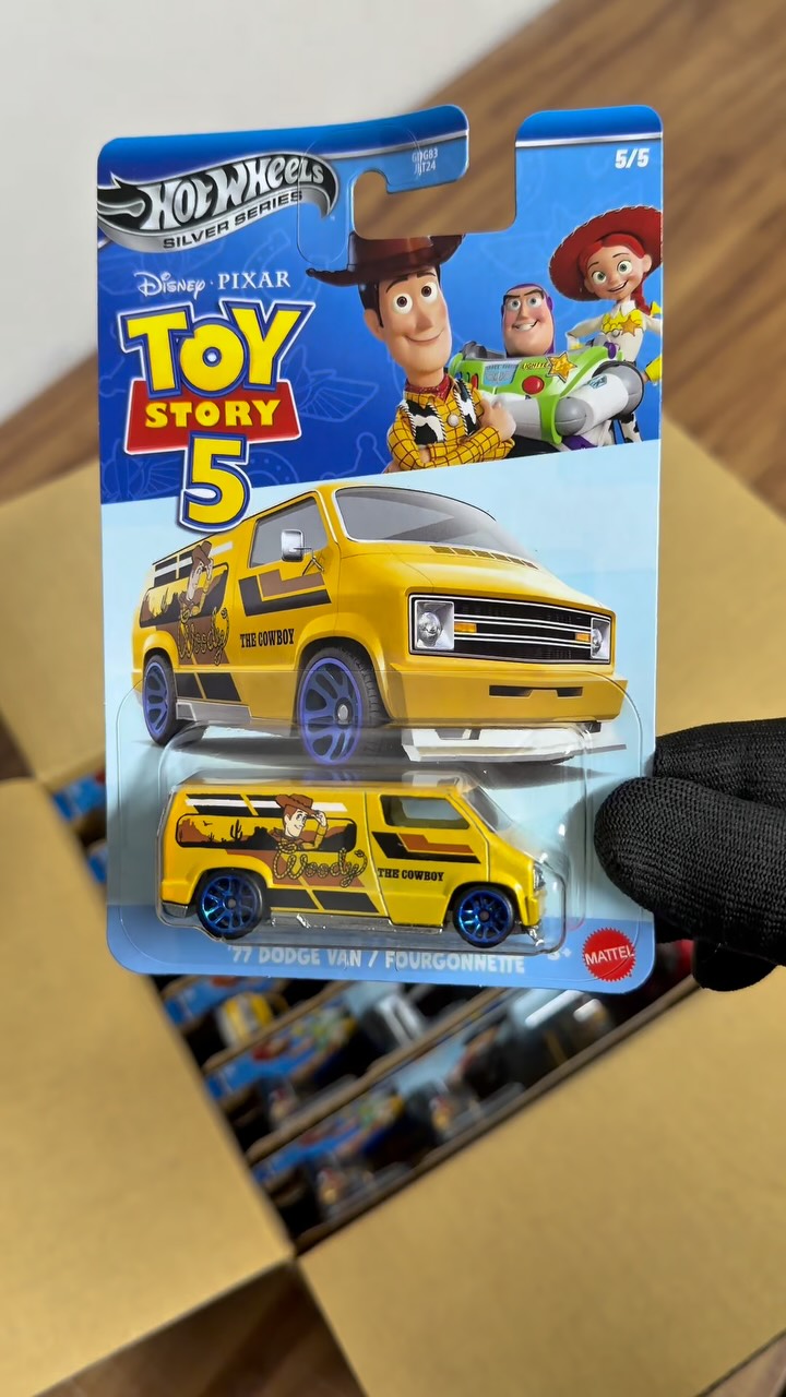 Hot Wheels Silver Series Toy Story 5 #toystory #mattel #hotwheels