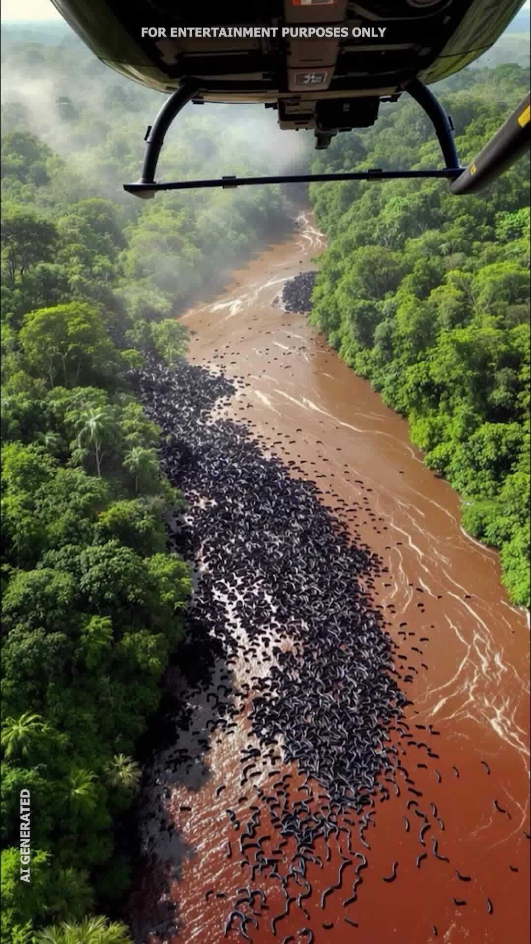 Giant Snakes Swarm the Amazon Rainforest | Love Life & Quotes | Facebook