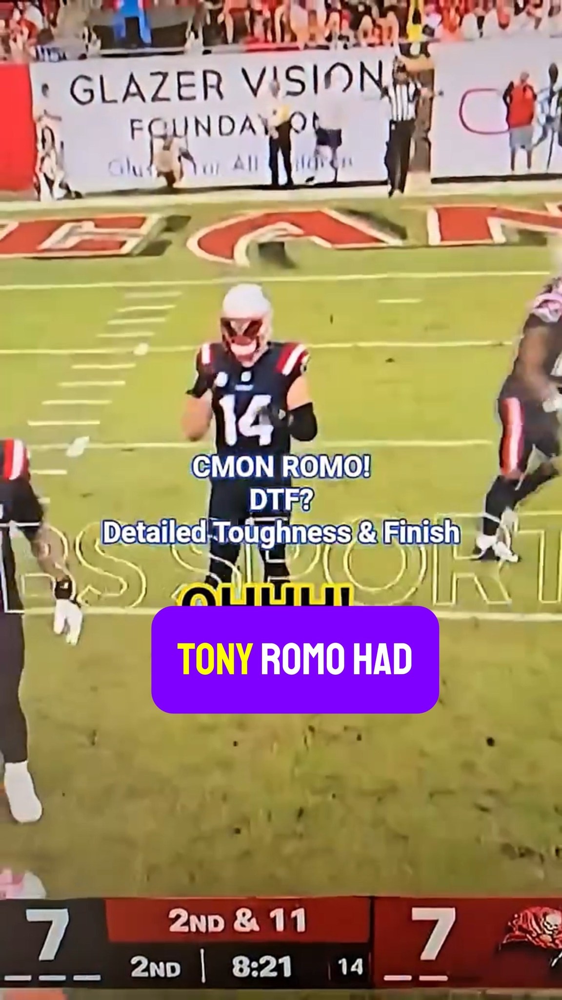 Tony Romo Goes Viral for Saying “DTF” on Live NFL Broadcast Tony Romo ...