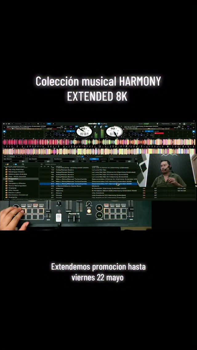 Colección Musical extended HARMONY DJ 8K 💎🔥🎚️
