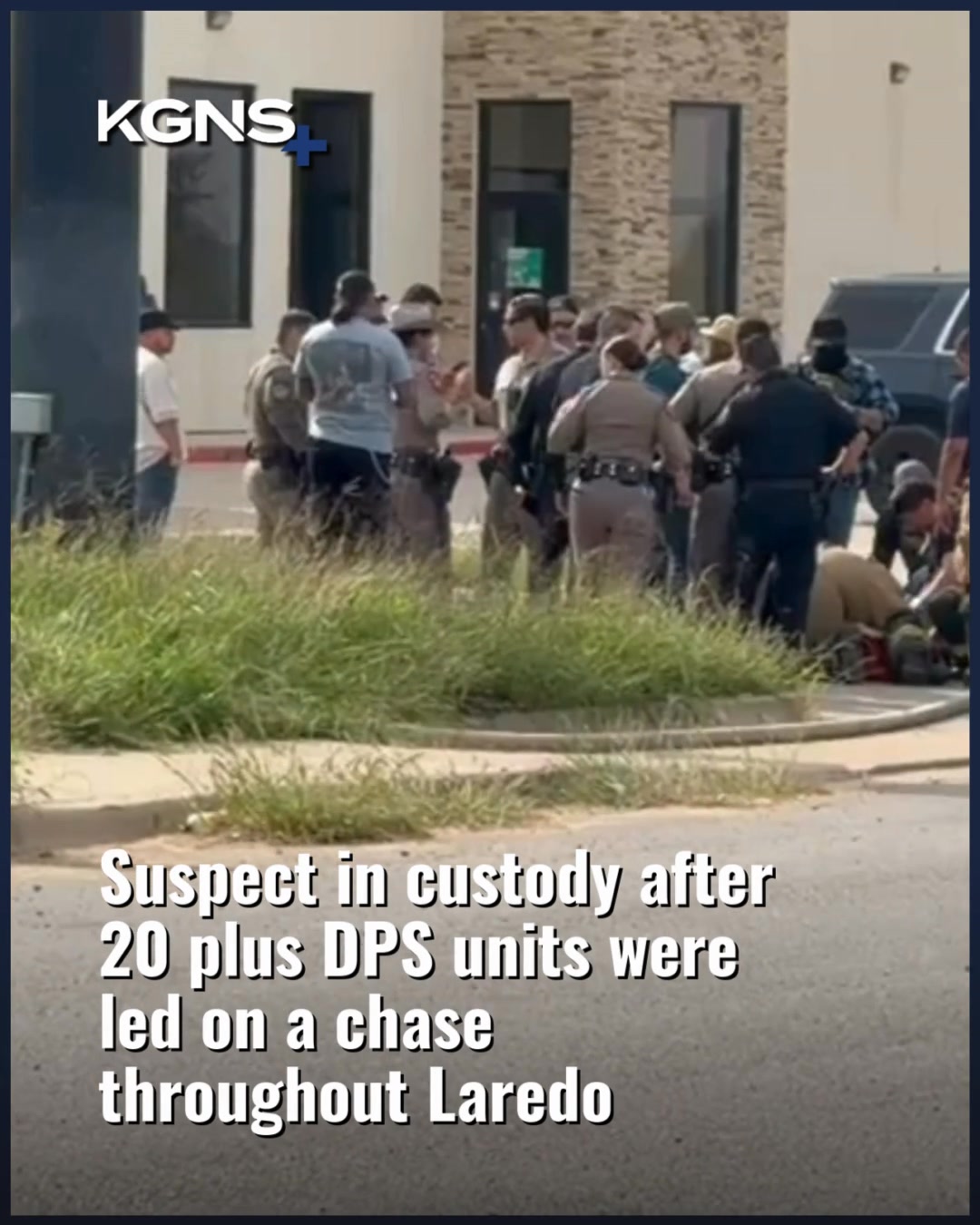 DPS chase from the Loop has ended off Zapata Highway where suspect is ...
