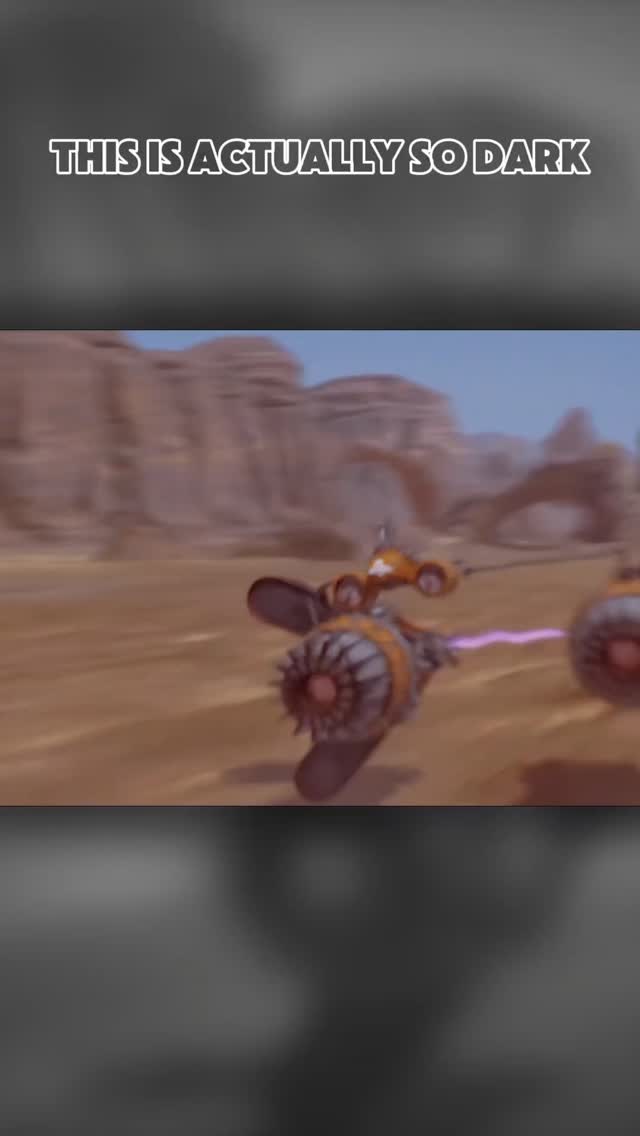 Oh My God... The Harsh Reality Of Podracing... For as brutal as ...