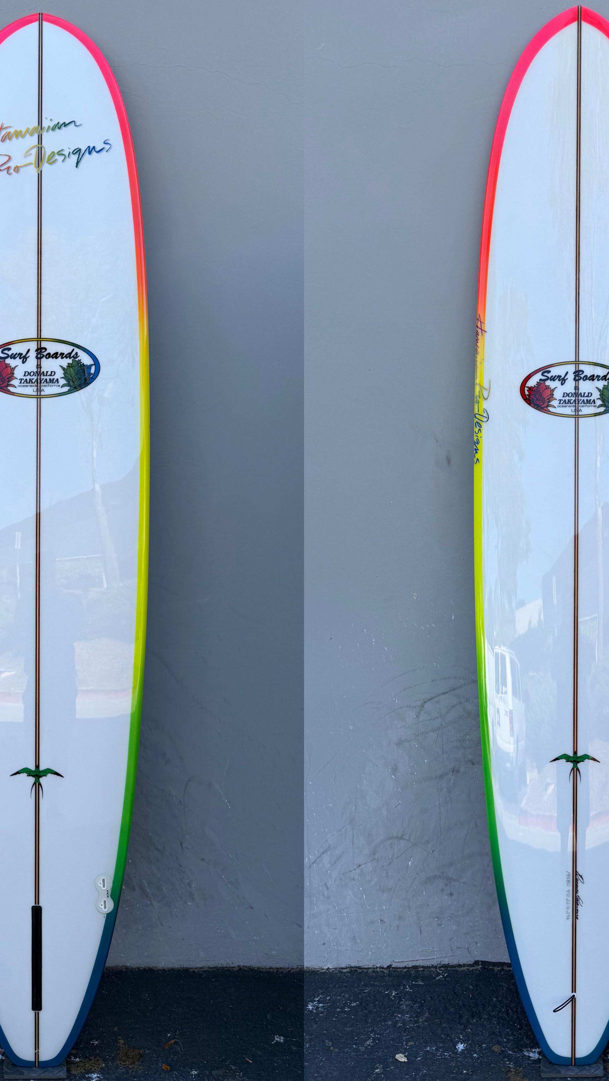 The long awaited!! 9'6 version of the legendary noserider, Donald