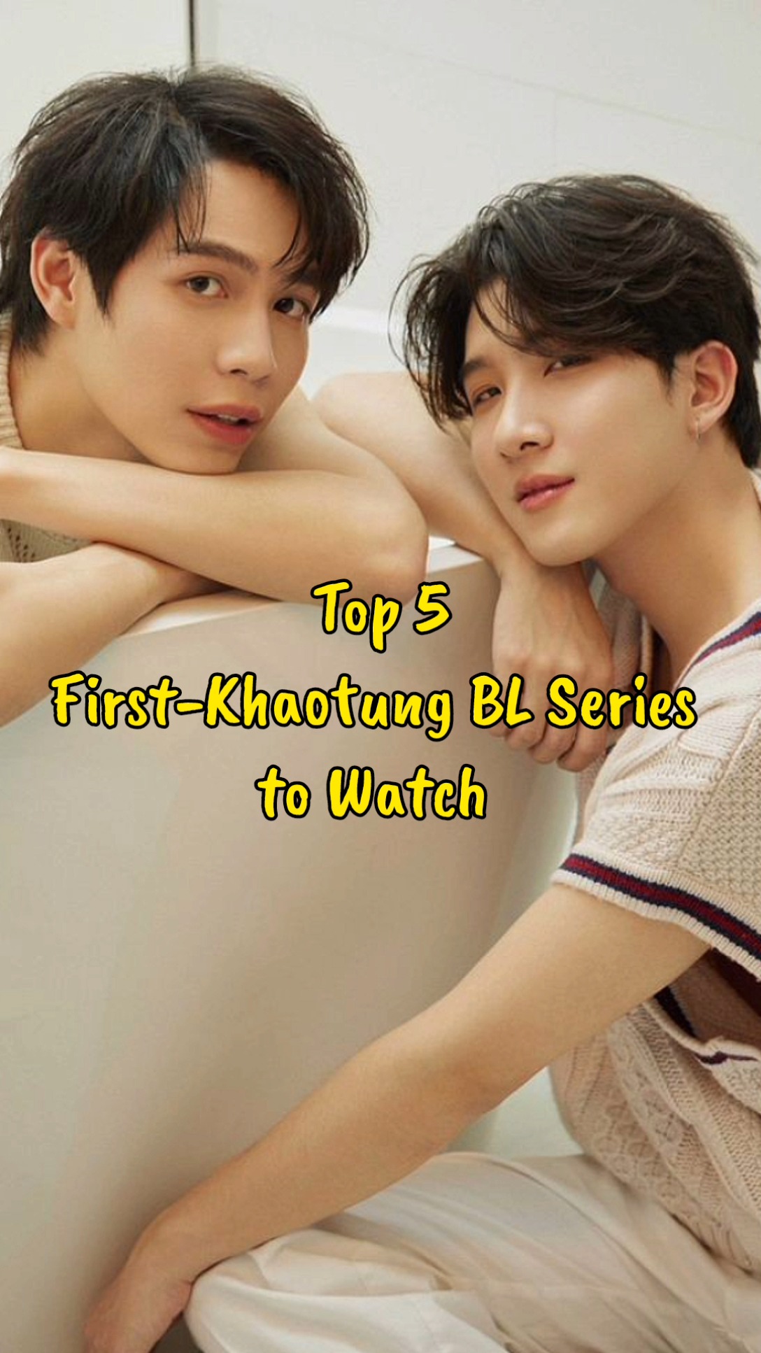 Top 5 First-Khaotung BL Series to Watch The Eclipse Moonlight