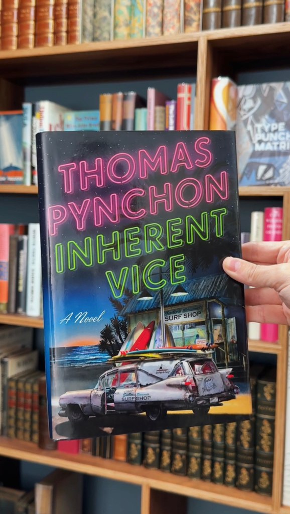 Thomas Pynchon, Denis Johnson, and first edition dust jacket