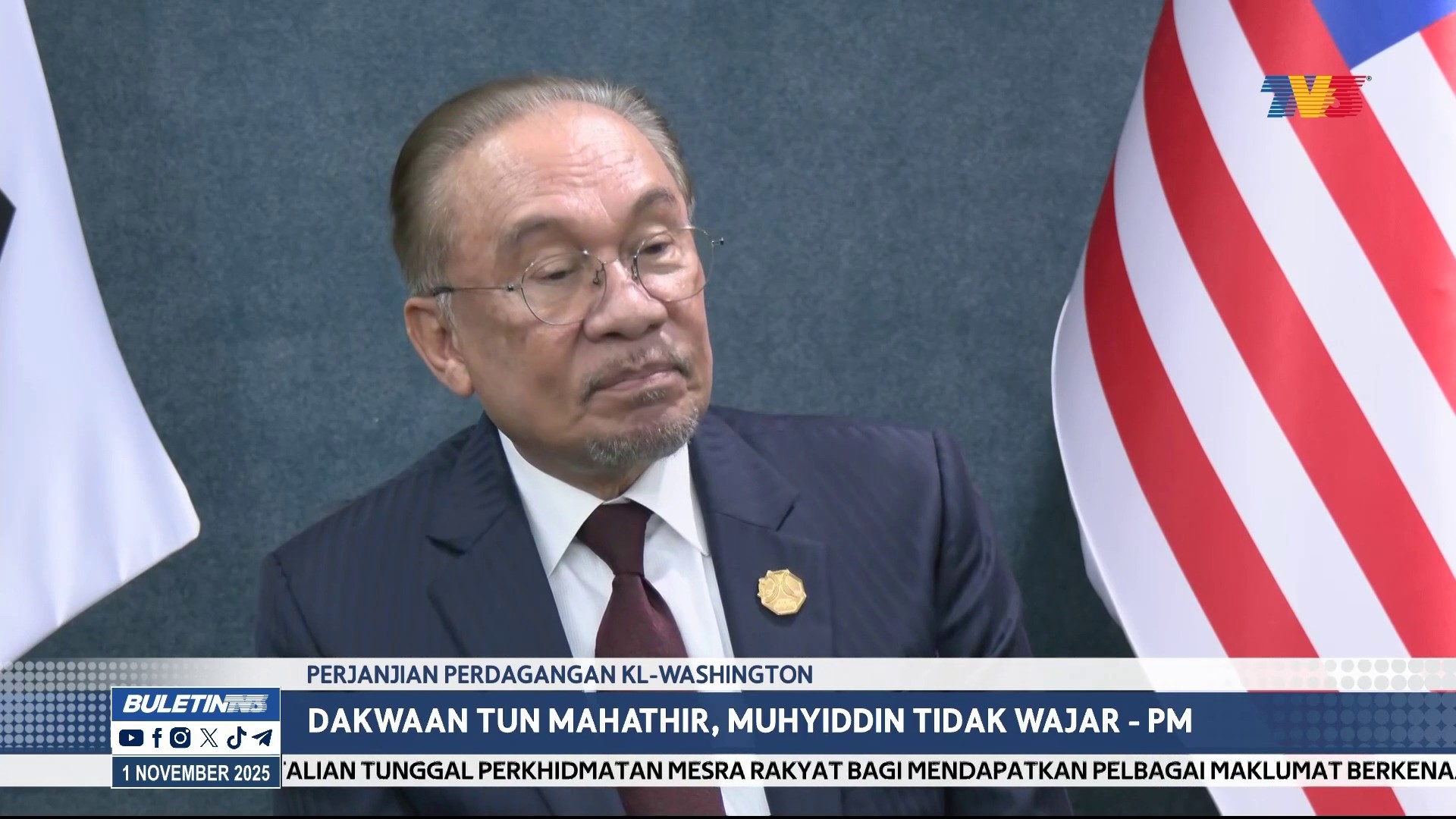 Perdana Menteri, Datuk Seri Anwar Ibrahim menyifatkan dakwaan Tun Dr ...
