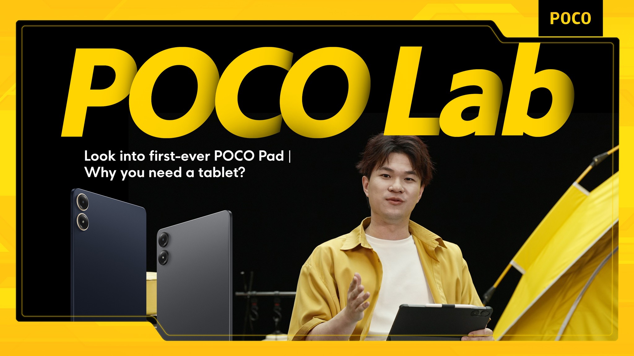 Experience the debut of our first-ever POCO Pad, your gateway to a 