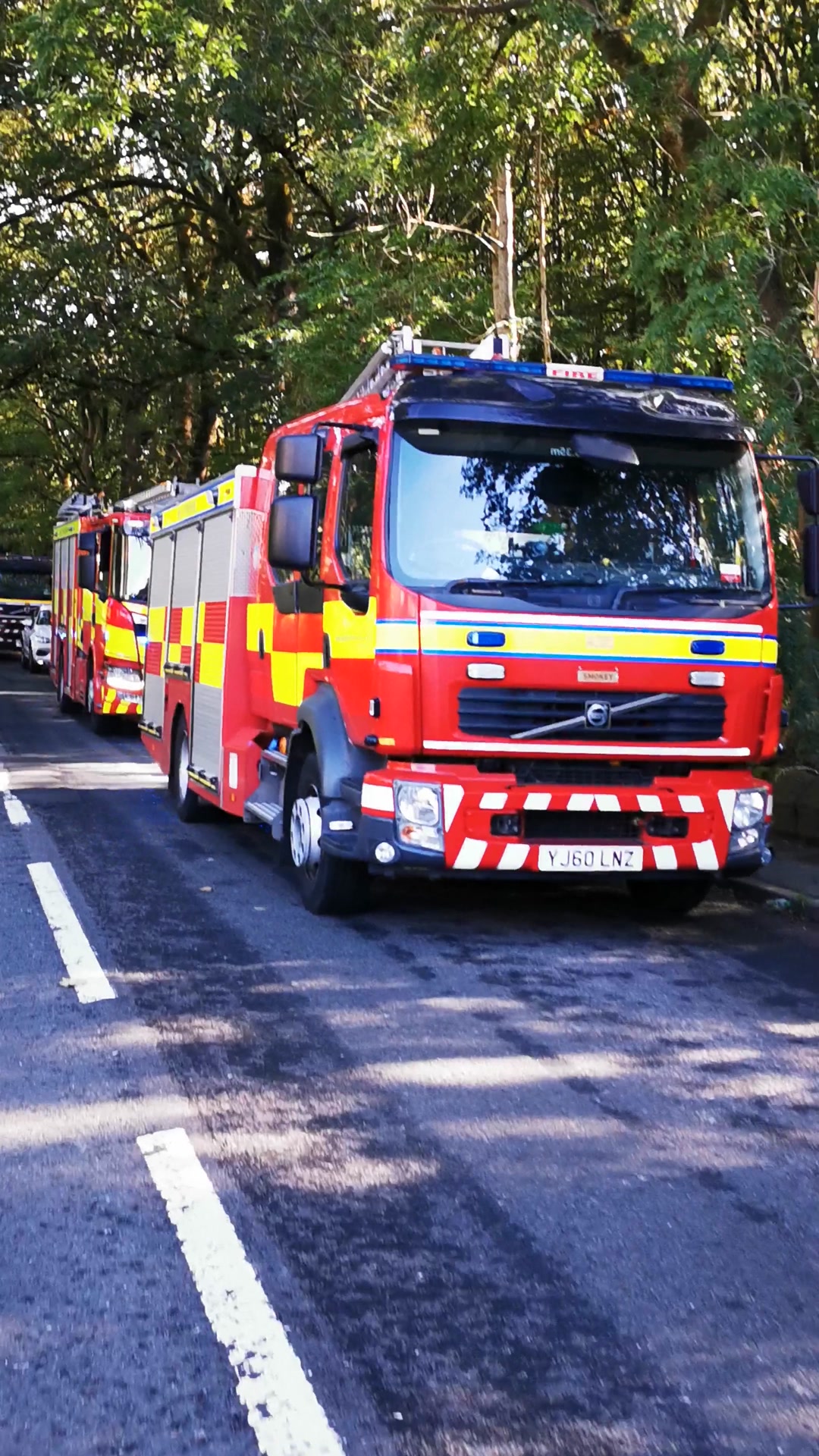 Scene at the Rescue on Rochdale Road, Triangle, Halifax this morning 29 ...