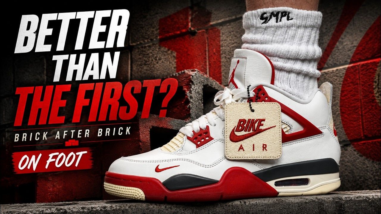 BIKE AIR x Nigel Sylvester x Air Jordan 4Brick After Brick 