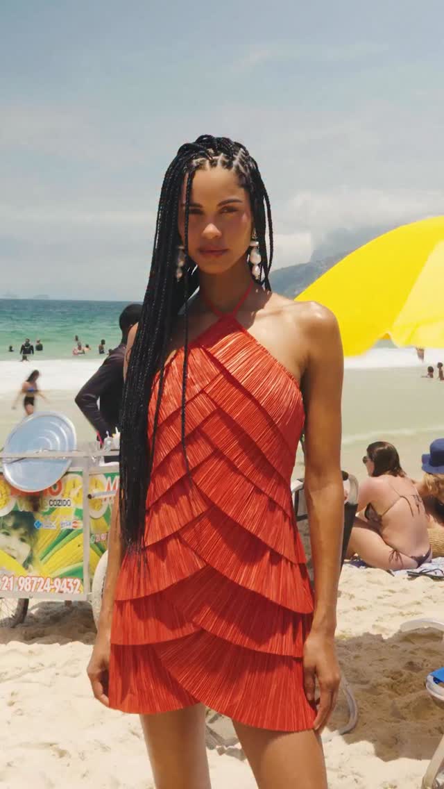 cult gaia beach dress The Varsha Dress, sculpted through layered signature plissé. | Color:M-Peacock The Arianna Gown by J&C Cupshe Women's Striped Drawstring