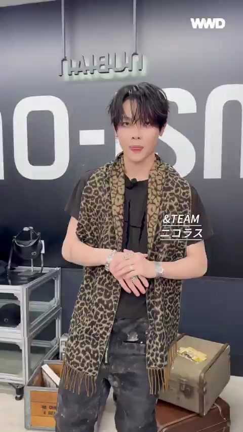 🎥 | &TEAM || X UPDATE @wwd_jp || 061526 &TEAM's Nicholas presents