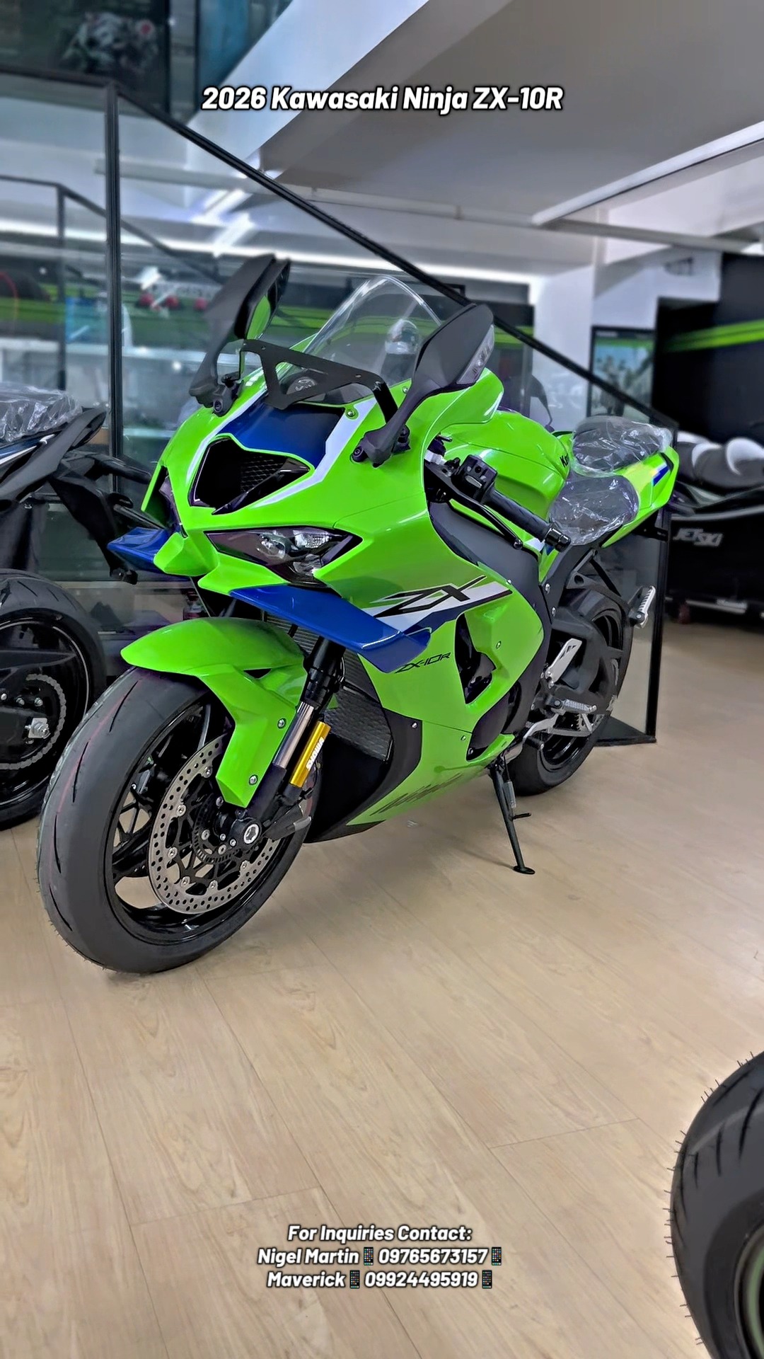 KAWASAKI ZX-10R 2026 by Puig 💥 ▪️Z-Racing Screen (REF 20541