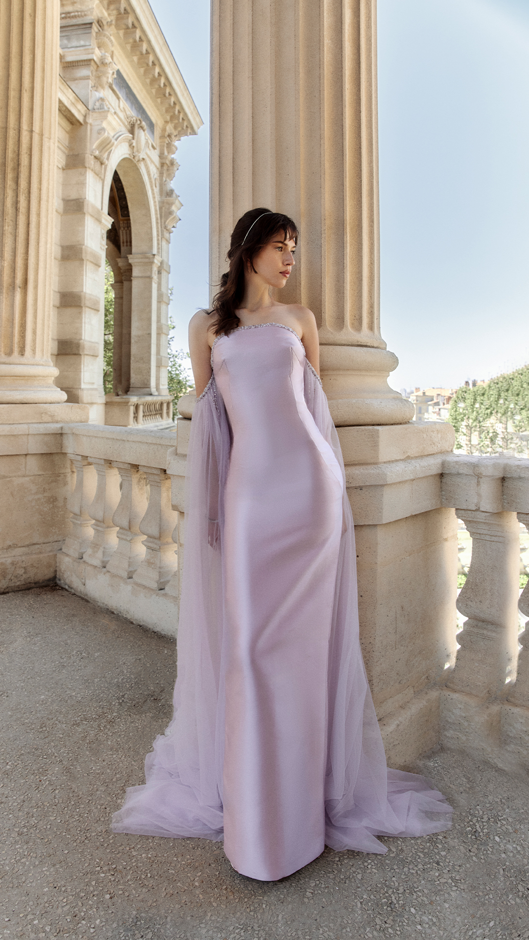 statement dresses for women LaDivine Plus Size Long Formal Dress 7493C - Eggplant Medium (6 The Muses Collection. , A