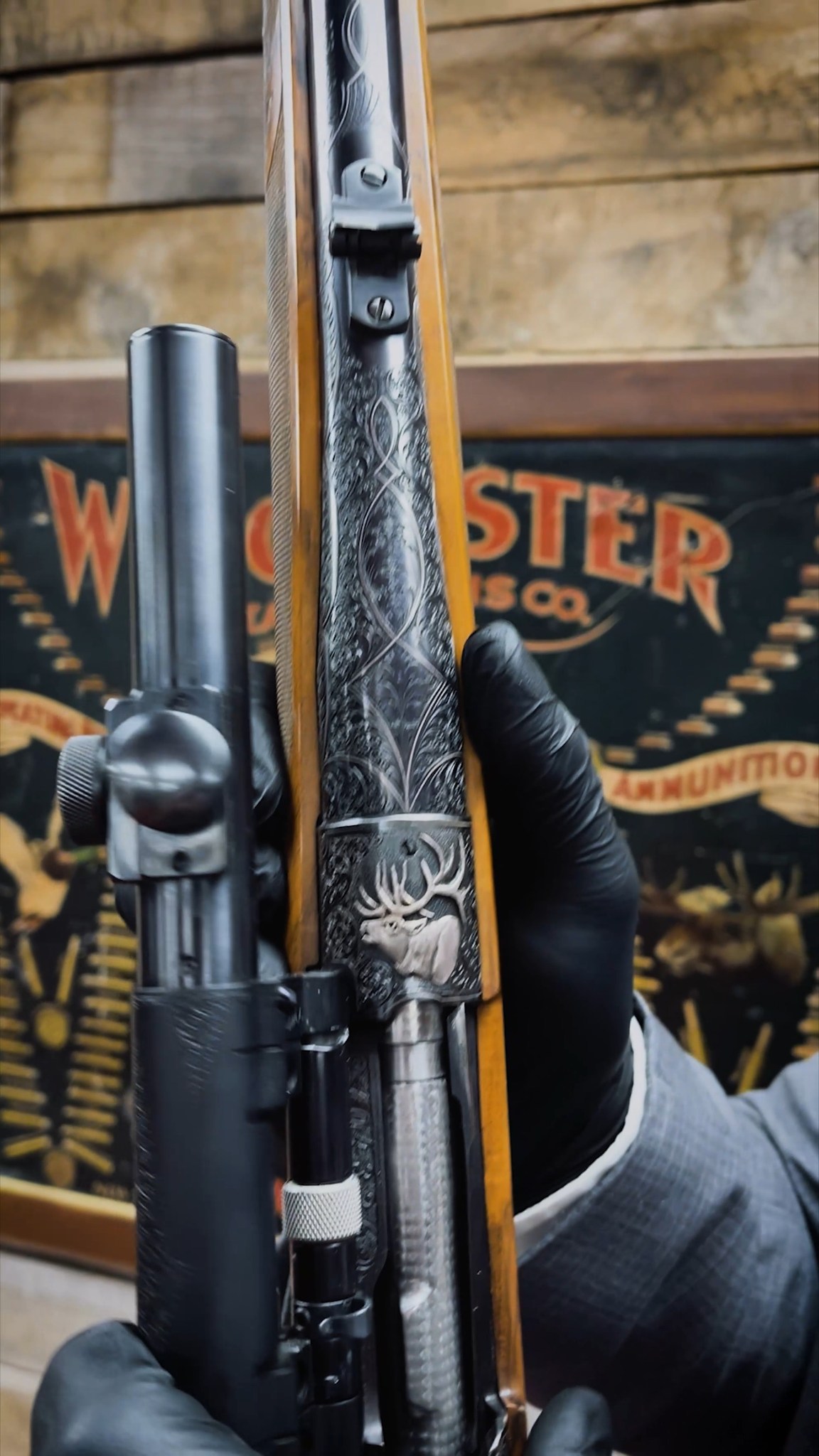 There's Super Grade Model 70 rifles and then there's this DELUXE ...