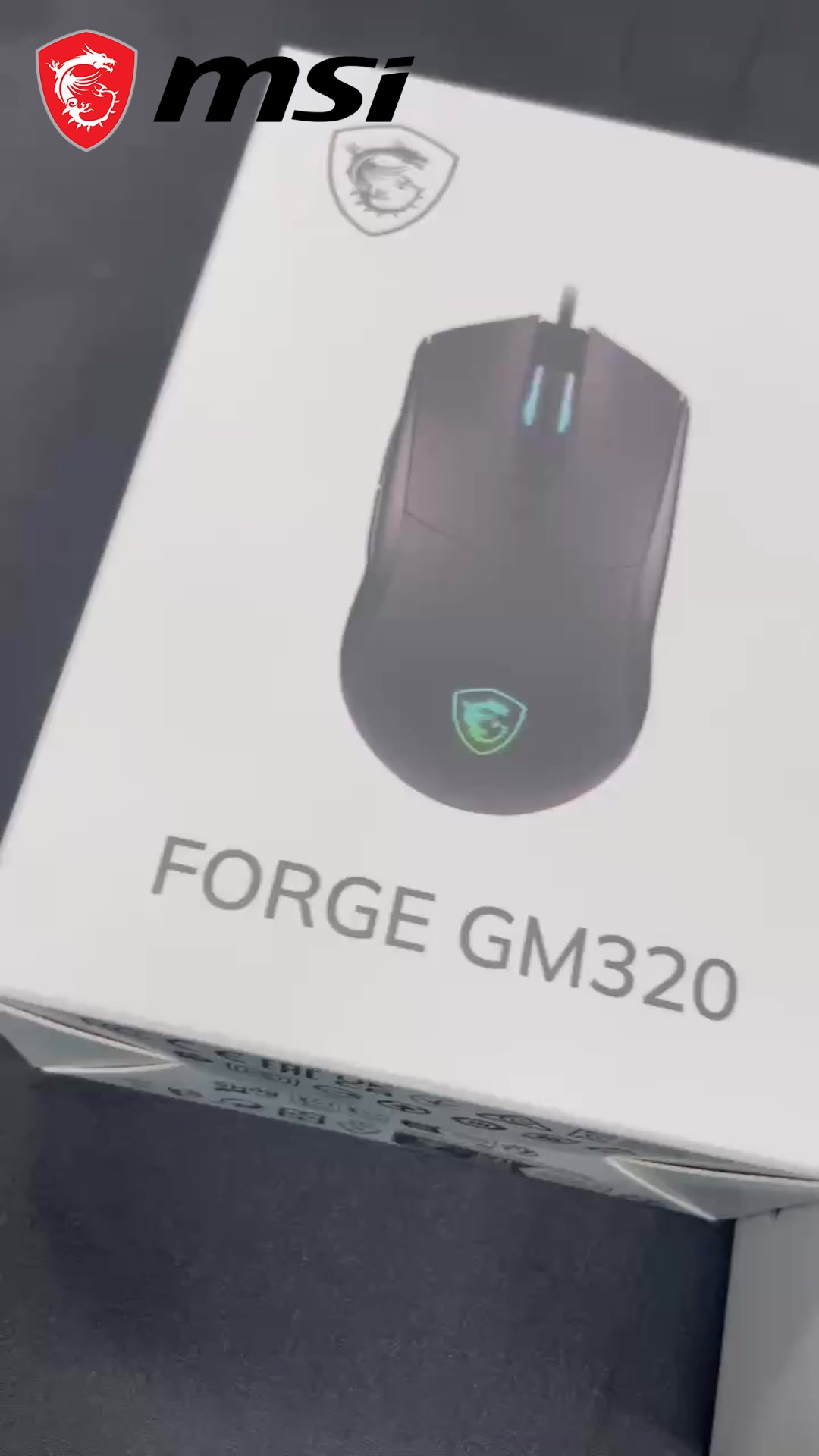 MSI 微星FORGE GM320 電競滑鼠 1. 耐用滑鼠開關 — 滑鼠按鍵壽命超過2,000萬次點擊，滿足長時間征戰遊戲 2. 精準光學 ...